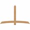 Ekena Millwork Bellingham Timber Gable Bracket, Western Red Cedar, 84"W x 53"H x 3 1/2"D x 5 1/2"F, 15/12 Pitch GBW084X53X0406BEL00SWR - alternate 1